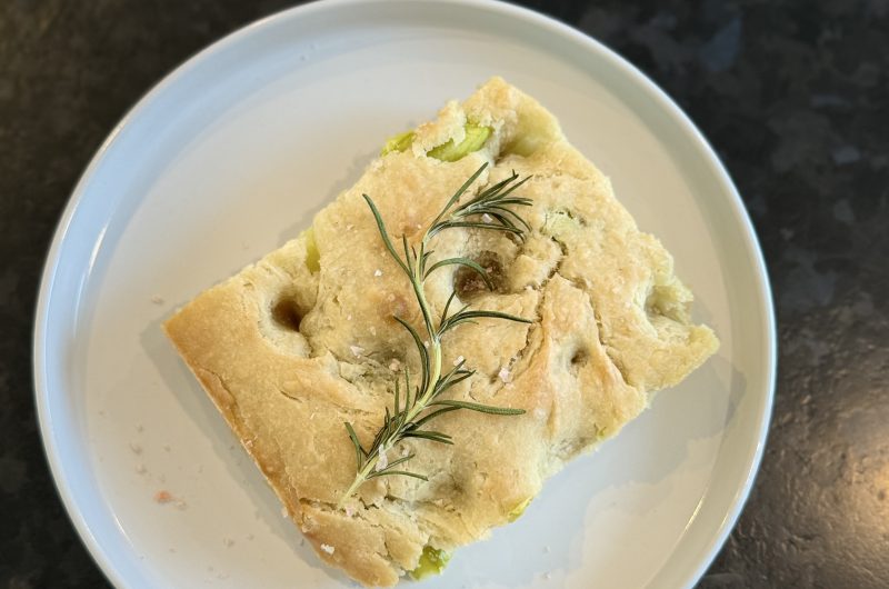 Spargel Focaccia